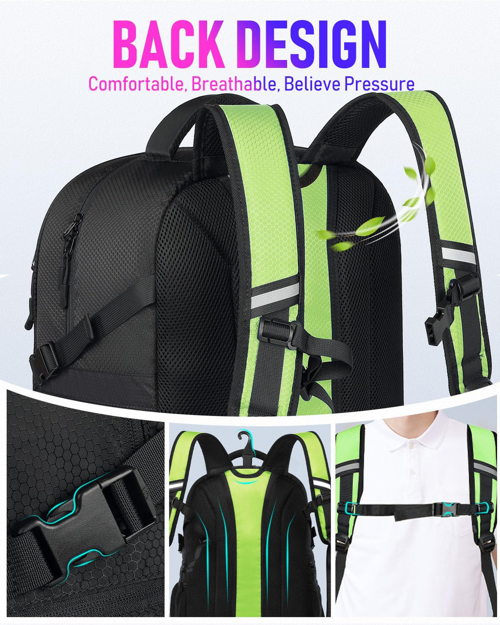 LOINTET Basketball Bag Backpack with Ball Holder Shoes Compartment, Large Basketball Accessories Sports Bag