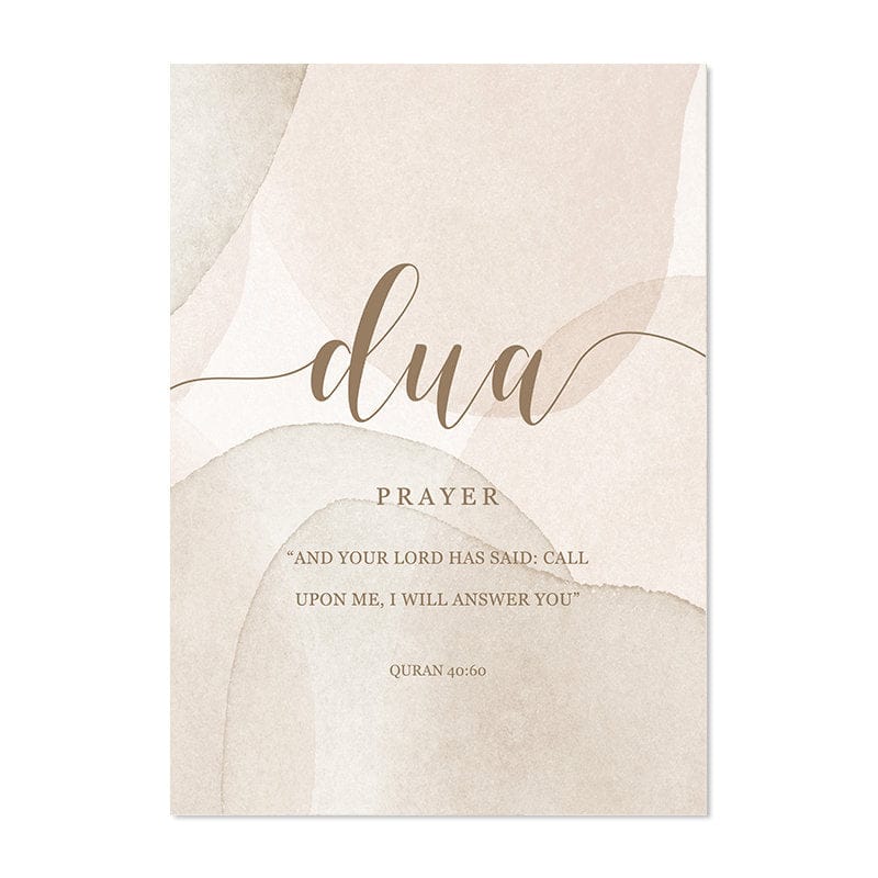Poster Geduld Hoffnung Dankbarkeit Gebet · Wandbilder Wohnzimmer & Schlafzimmer · Deko Print Bilder · ohne Rahmen
